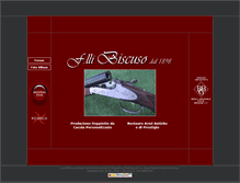 Tablet Screenshot of biscusoarmitalia.com